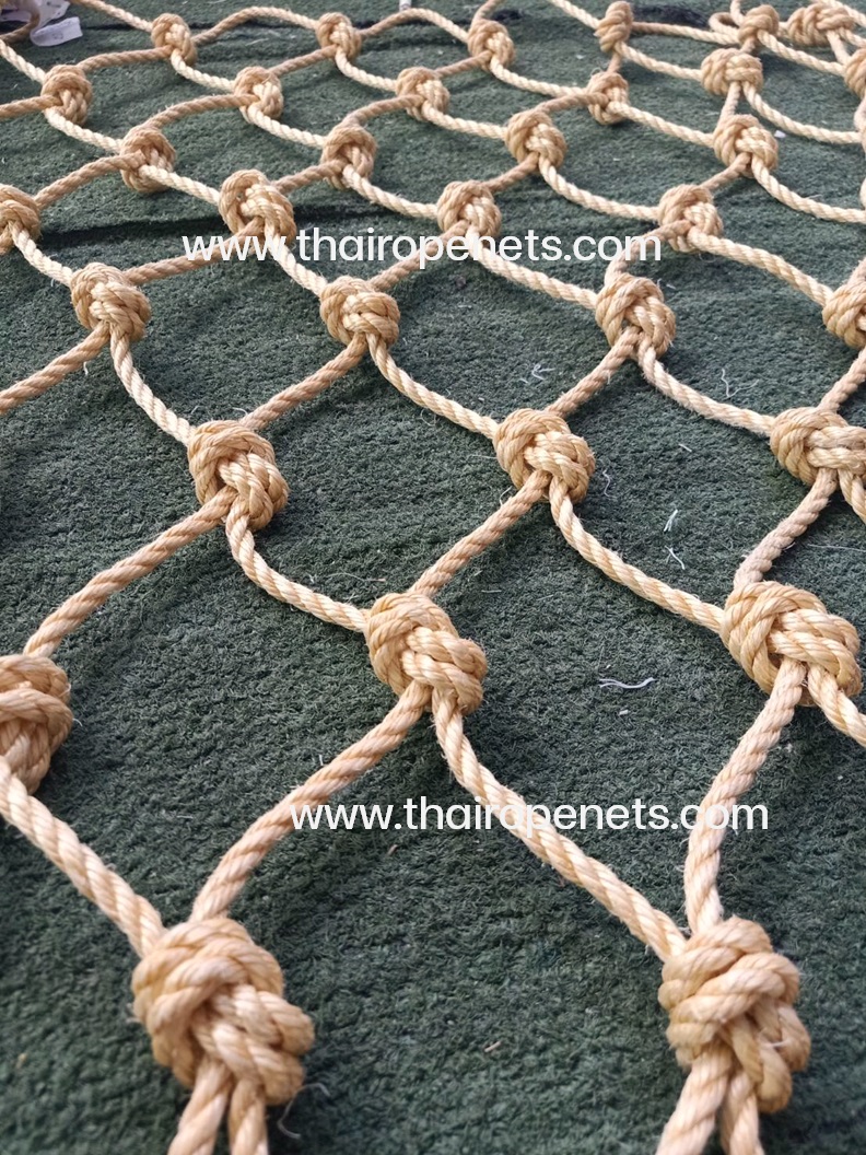Safetynet เชือกถัก ตาข่ายกันตก กันตกบันได ปิดช่องระเบียง