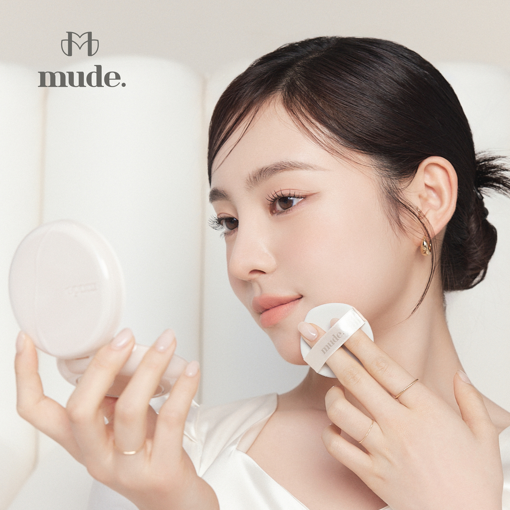 MUDE SOFT SILKY FIT CUSHION SPF 50 PA+++ (+REFILL) 30G. (คุชชั่น รองพื้น)