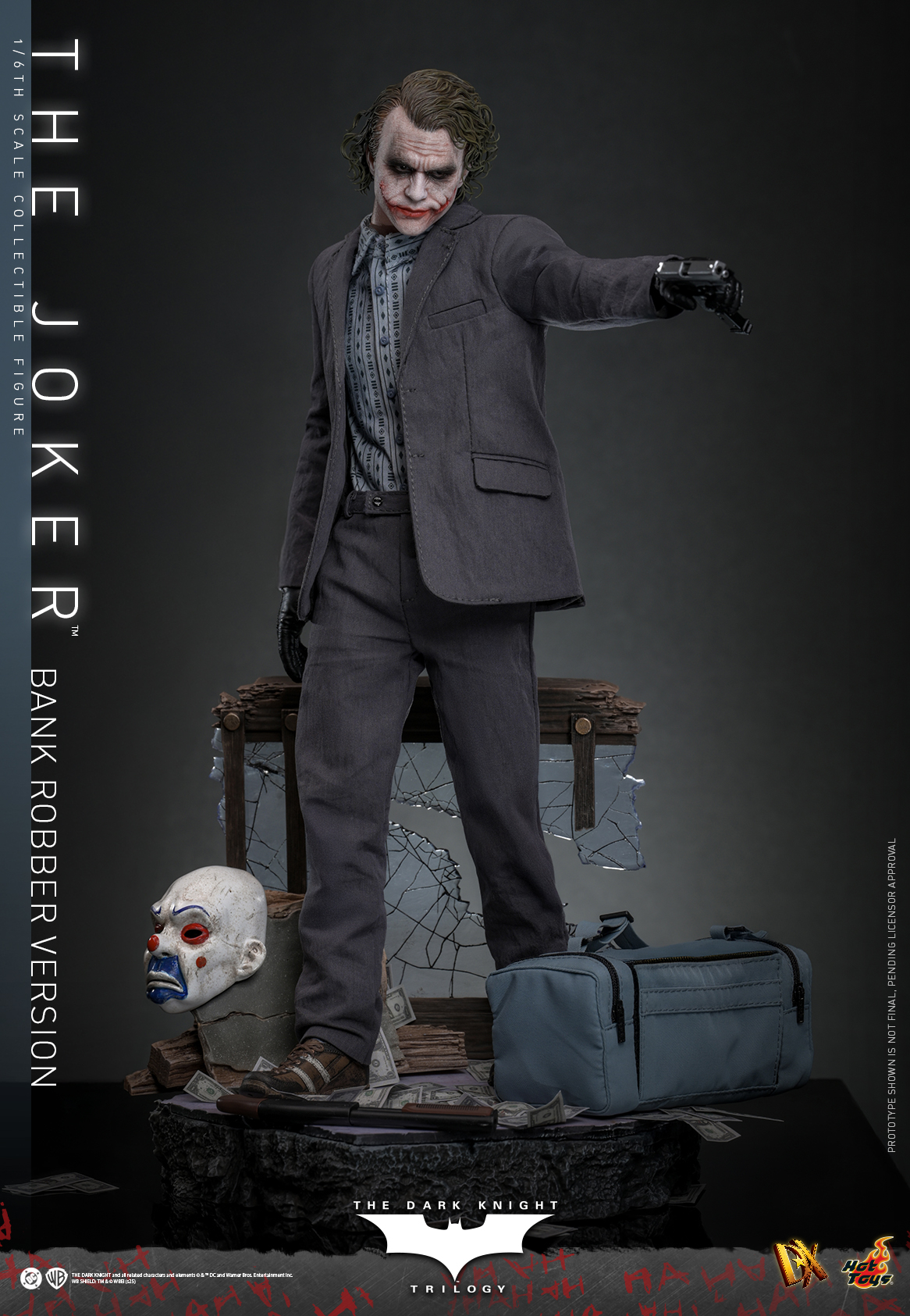 Hot Toys DX50 The Dark Knight Trilogy - The Joker (Bank Robber Version)