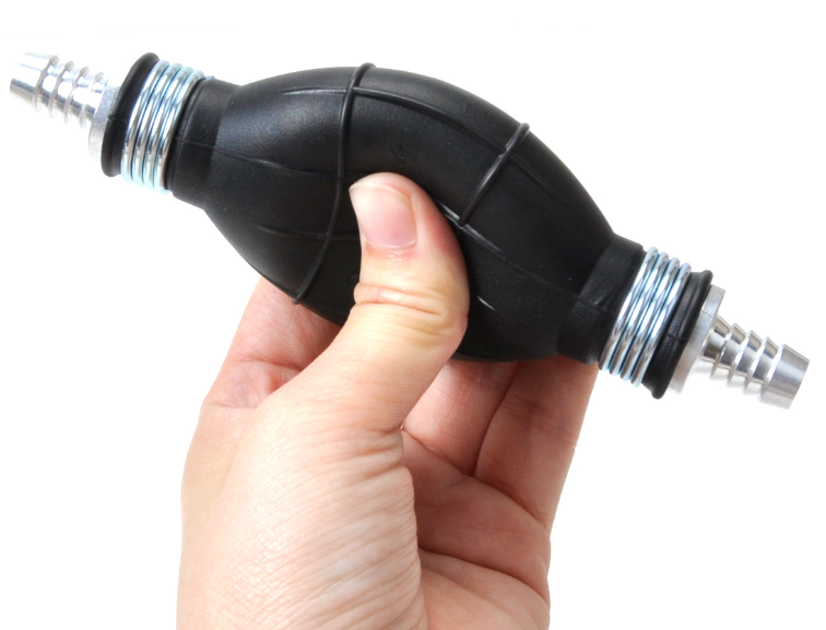 OT12 ปั๊มลูกยางมือบีบ ขนาดท่อเข้า - ออก 8 มิล คุณภาพสูง สำหรับงาน ปั๊มน้ำมัน เครื่อง ดีเซล เบนซิน ของเหลวต่างๆ