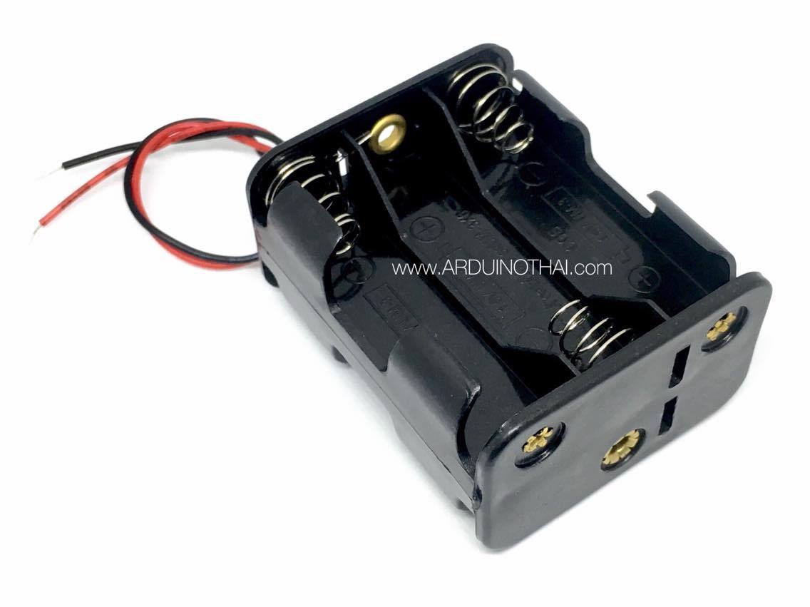 รางถ่าน AA 6 ก้อน Battery box AA
