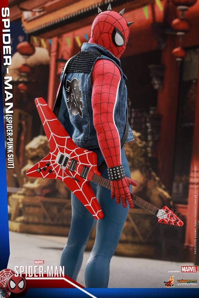 Hot Toys VGM32 MARVEL'S SPIDER-MAN - SPIDER-MAN (SPIDER-PUNK SUIT)