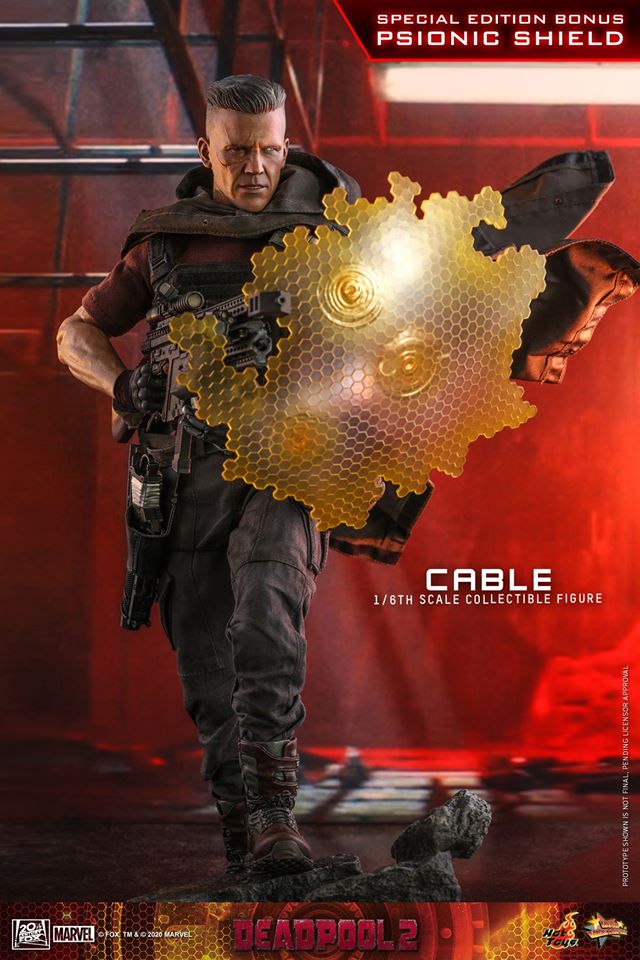 Hot Toys MMS583 1/6 Deadpool 2 - Cable (Special Edition Bonus) 16F