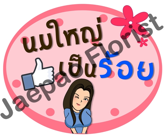 ป้ายคำพูดงานแต่ง ( ป้ายพร็อพ )