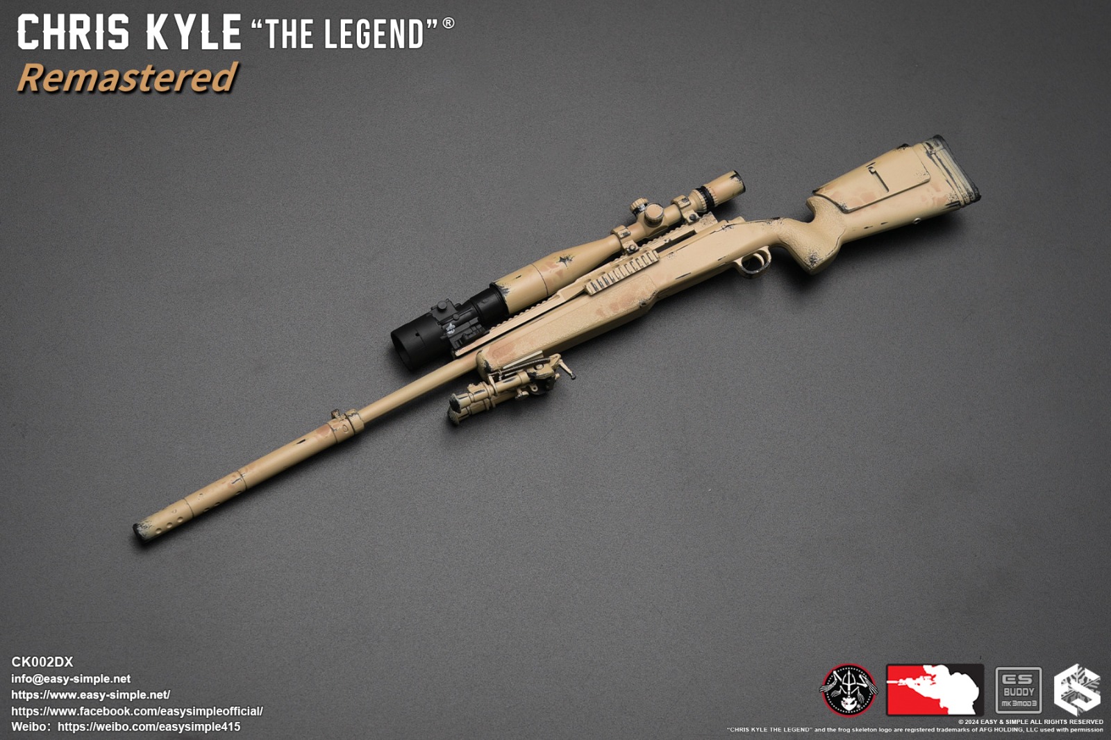 BlackOpsToys X Easy&Simple ES CK002DX Chris Kyle "The Legend" Remastered (Deluxe Version)
