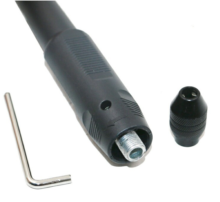 AD16 สายอ่อนใส่สว่าน /เครื่องเจียรเล็ก แบบหัวจับปรับขนาดได้ 0.3-3.2 mm