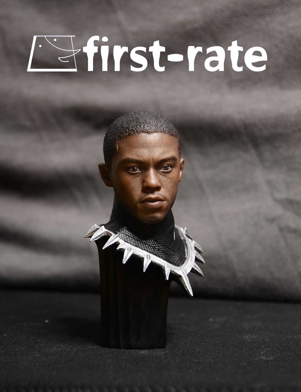 First-Rate FR-01 Panthers 1/6 headsculpt with war clothing base Chadwick Boseman