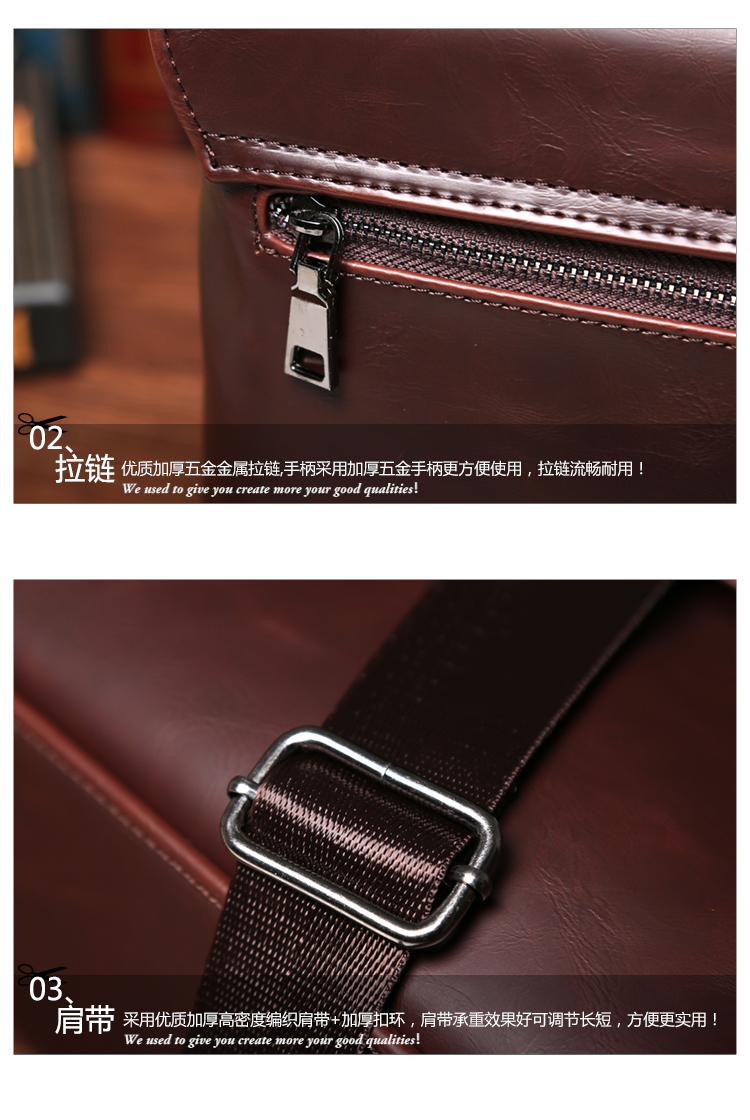 พร้อมส่ง กระเป๋าผู้ชายถือและสายพายข้าง นักธุรกิจใส่หนังสือ เอกสาร ใส่ ipad แฟขั่นเกาหลี