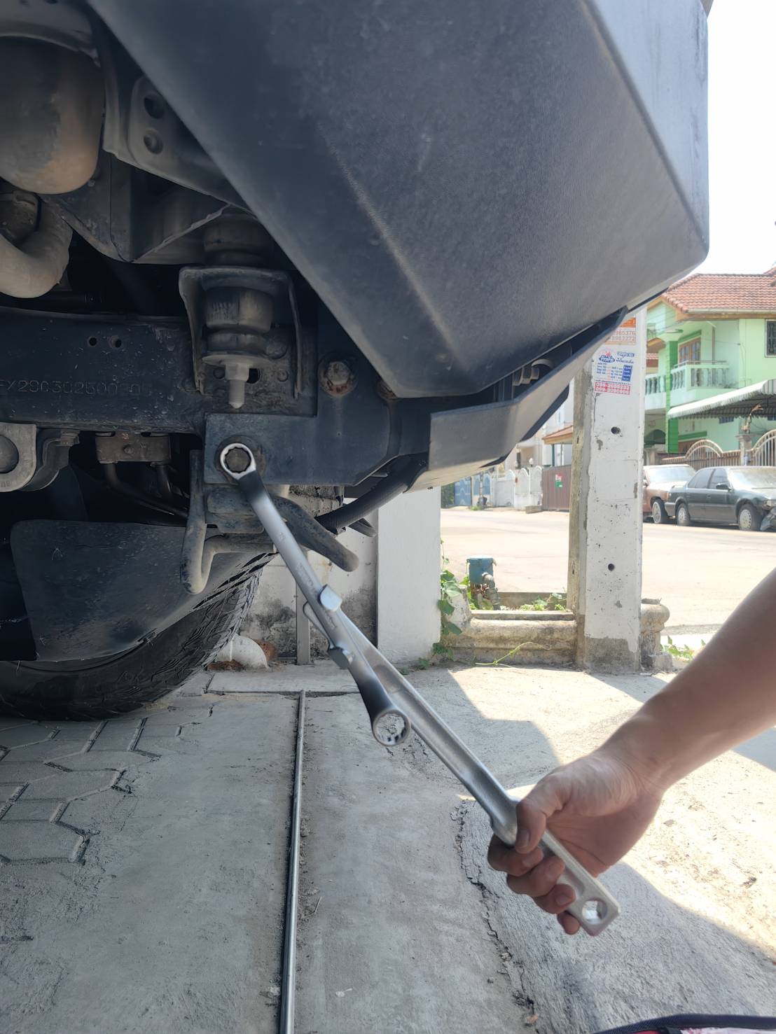 AD53 ด้ามต่อประแจแหวน ปากตาย 13 นิ้ว ของแท้เกรด Cr-V