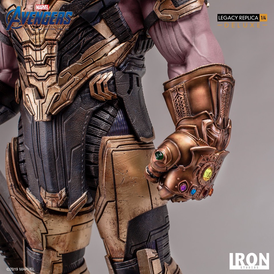 Iron Studios Deluxe Legacy Replica 1/4 Avengers Endgame - Thanos