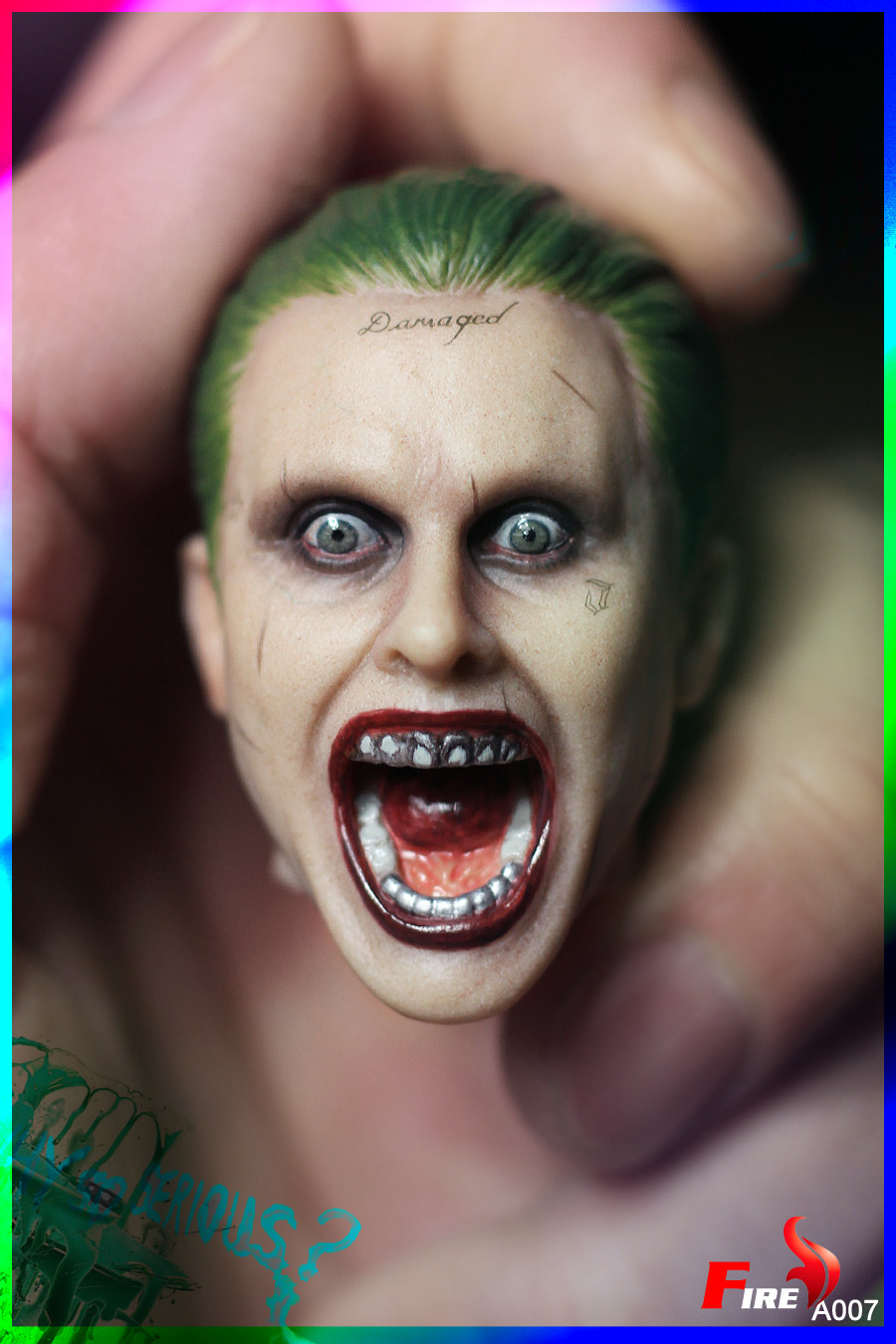 Fire A007 Joker headscuplt