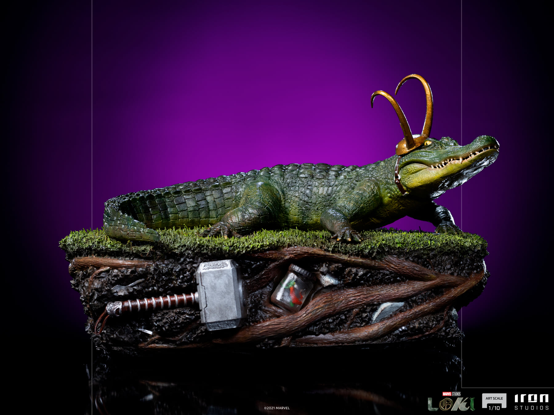 Iron Studios Art Scale 1/10 Loki - Alligator Loki (แกะเช็คไม่โชว์)