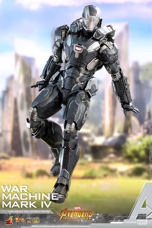 Hot Toys MMS499D26 AVENGERS: INFINITY WAR - WAR MACHINE MARK IV