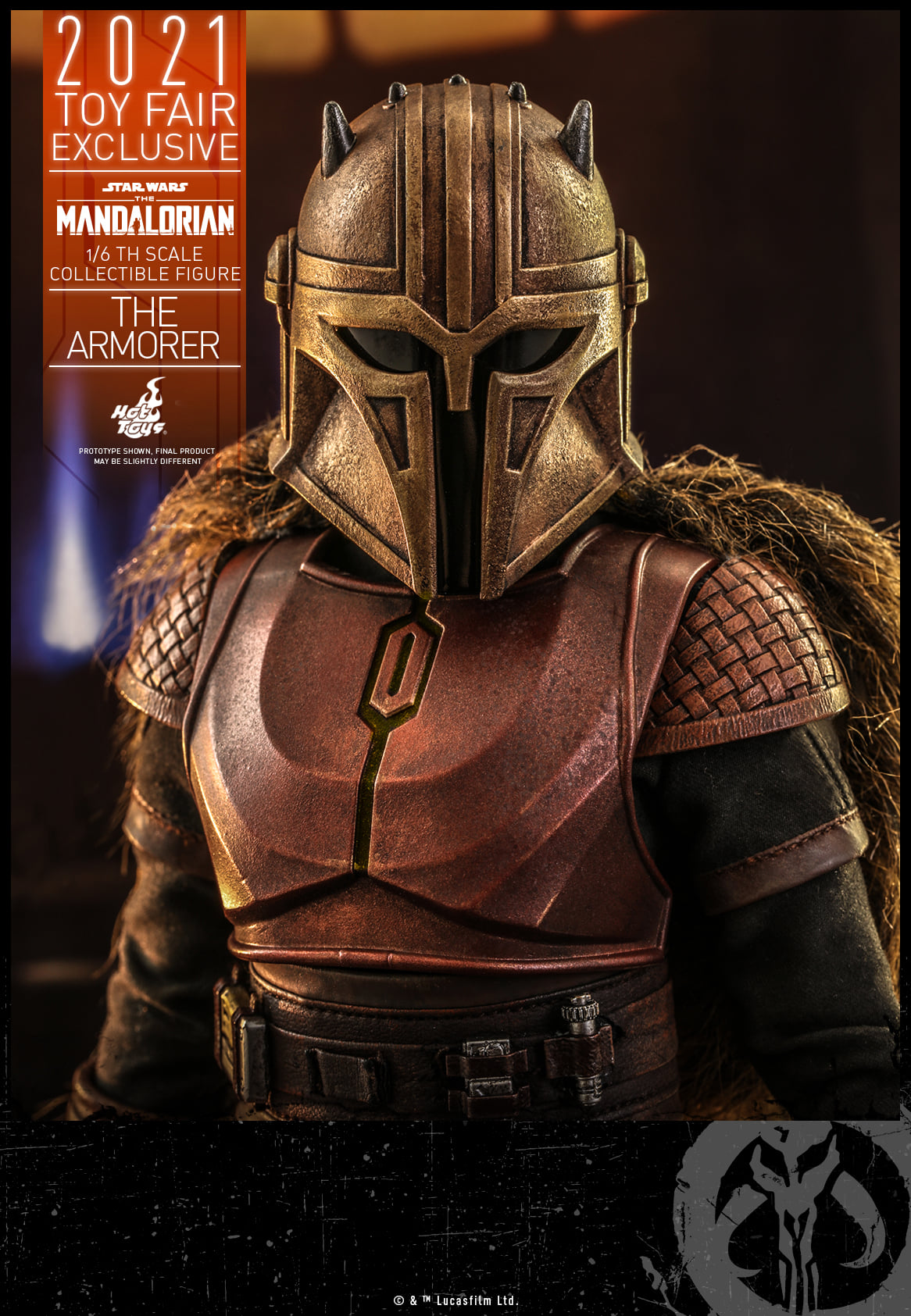 Hot Toys TMS044 1/6 Star Wars: The Mandalorian™ - The Armorer™ [Toy Fair Exclusive 2021]