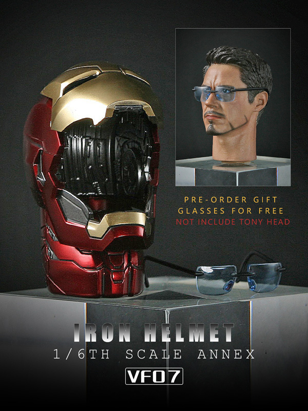VF Toys VF07 1/6 Iron man Helmet