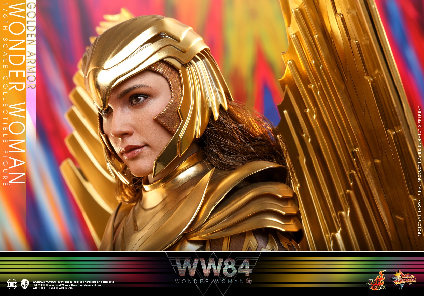 Hot Toys MMS577 Wonder Woman 1984 1/6 Golden Armor Wonder Woman