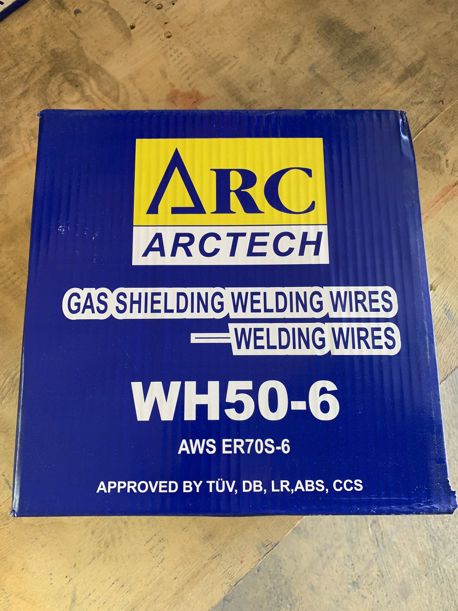 ลวดเชื่อม CO2 ARCTECH WH50-6 (15KG)