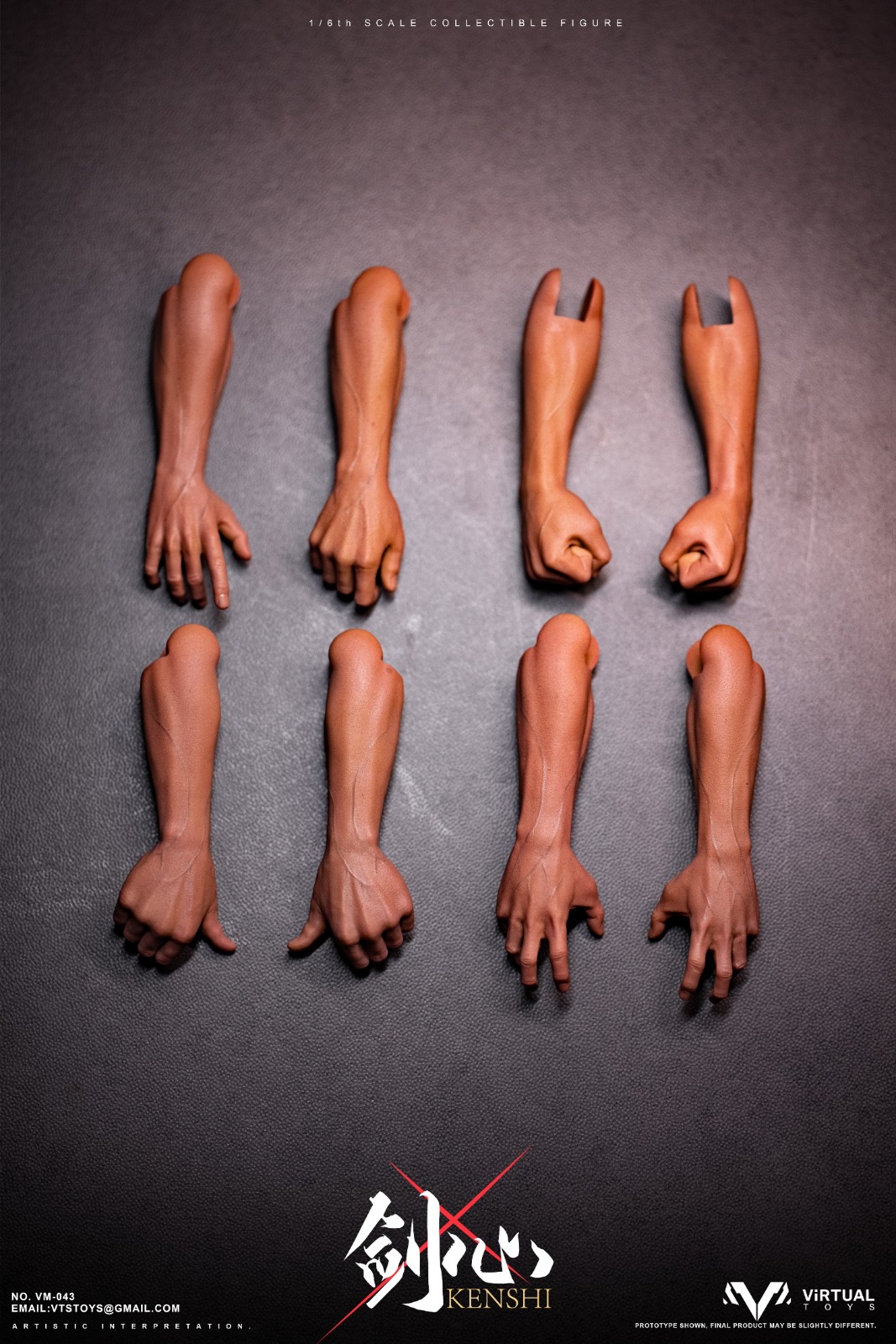 VTSTOYS VM-043A 1/6 KENSHI (Normal Ver.)