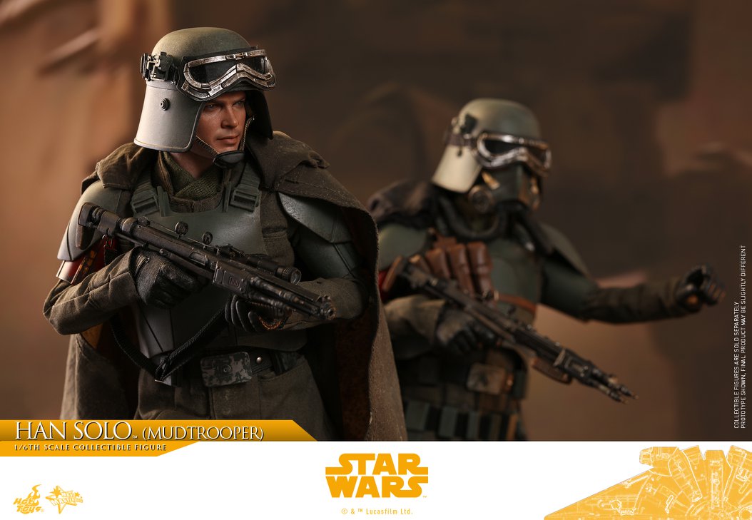 Hot Toys MMS493 SOLO: A STAR WARS STORY - HAN SOLO (MUDTROOPER)
