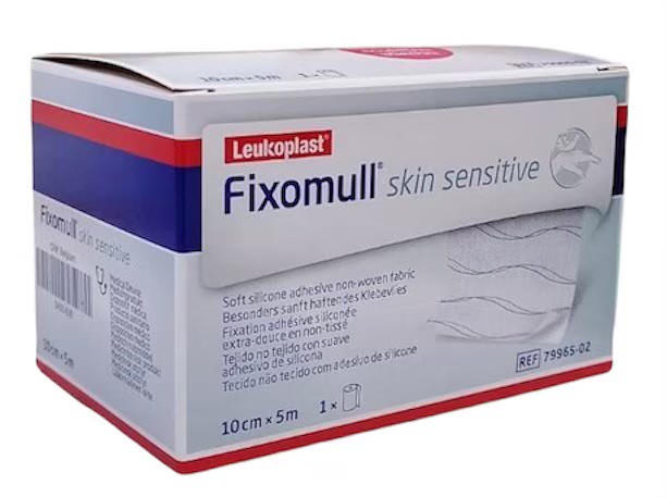 FIXOMULL SKIN SENSITIVE 10 CM X 5 M แผ่นปิดแผล กาวซิลิโคน สำหรับคนแพ้ง่าย ส่งฟรี
