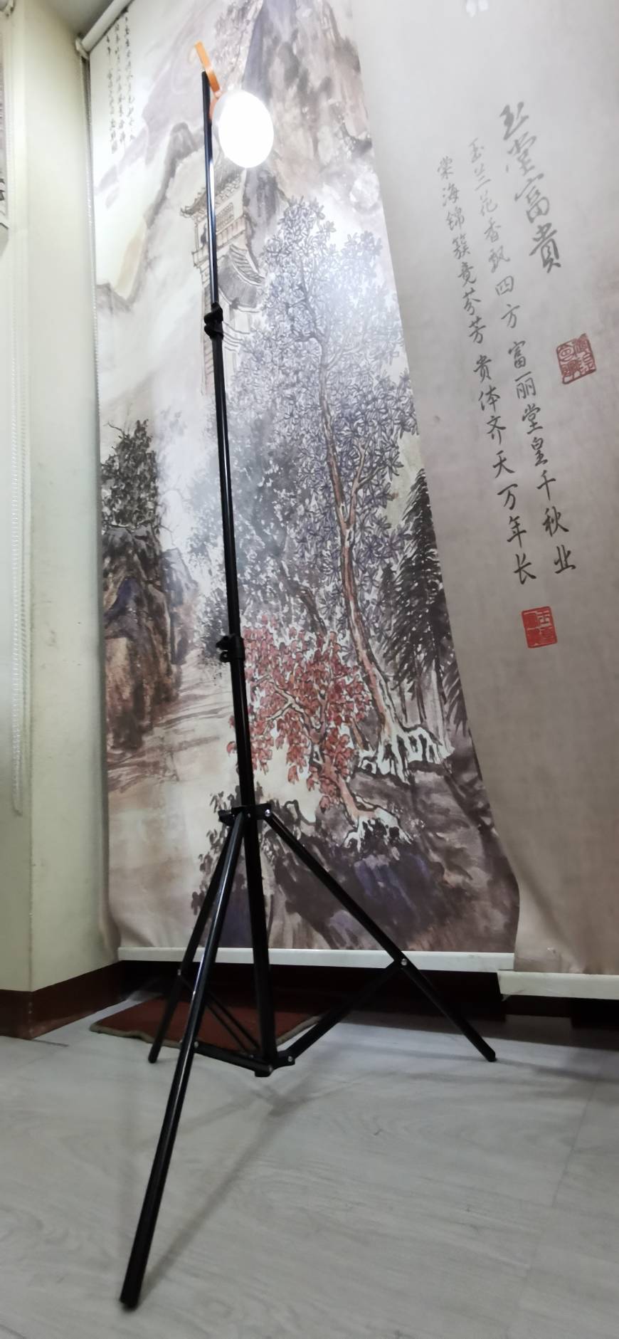 OT222 ขาตั้งยืด หดได้ สูงสุด 2 เมตร แขวนโคมไฟ หรือ ยึดตัวจับกล้อง