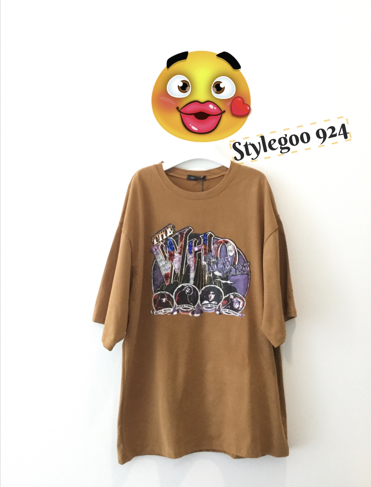 เสื้อยืดทรงOversize แนว ชิคๆคูลๆ สไตล์เกาหลี