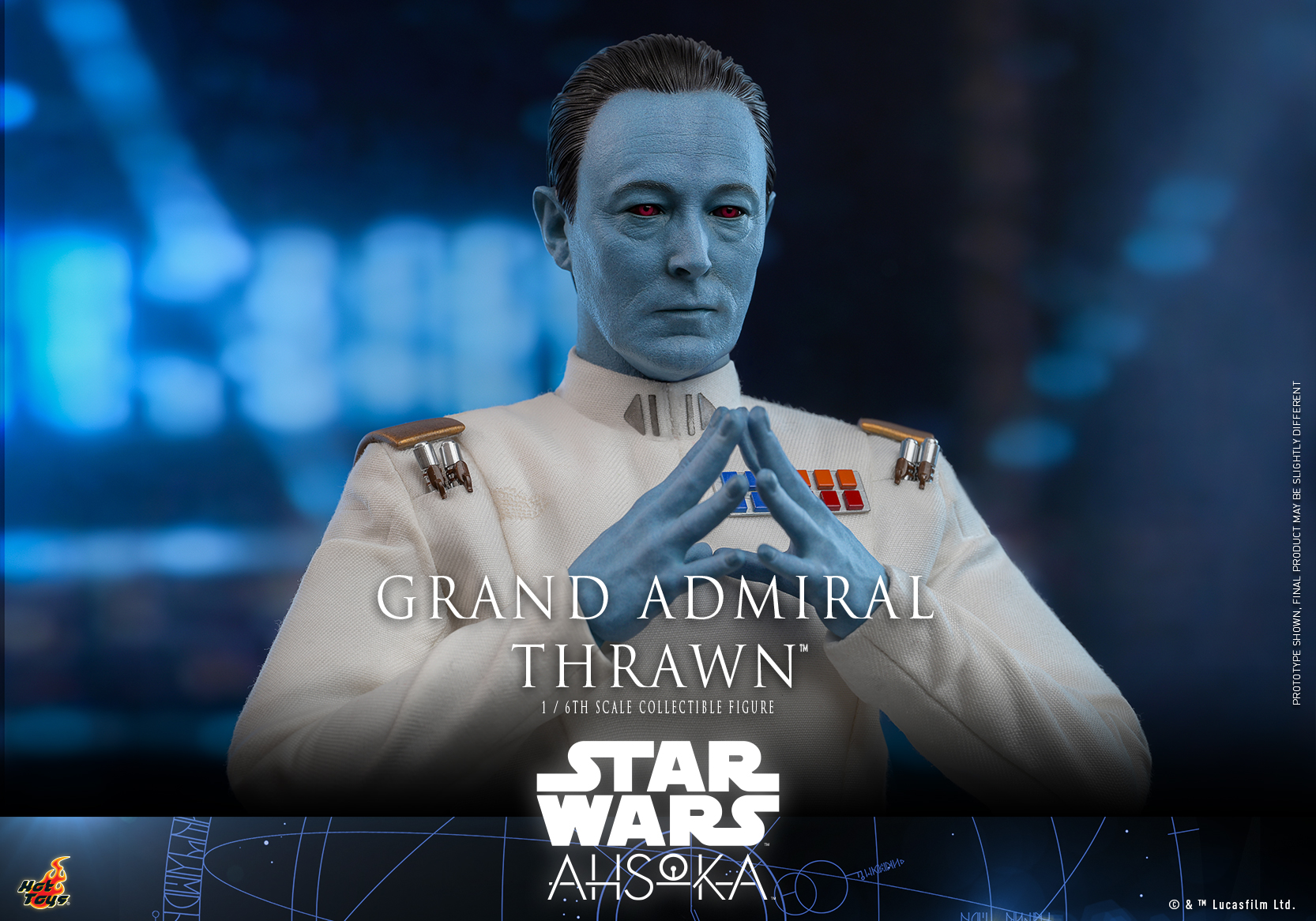 Hot Toys TMS116 1/6 Star Wars: Ahsoka - Grand Admiral Thrawn