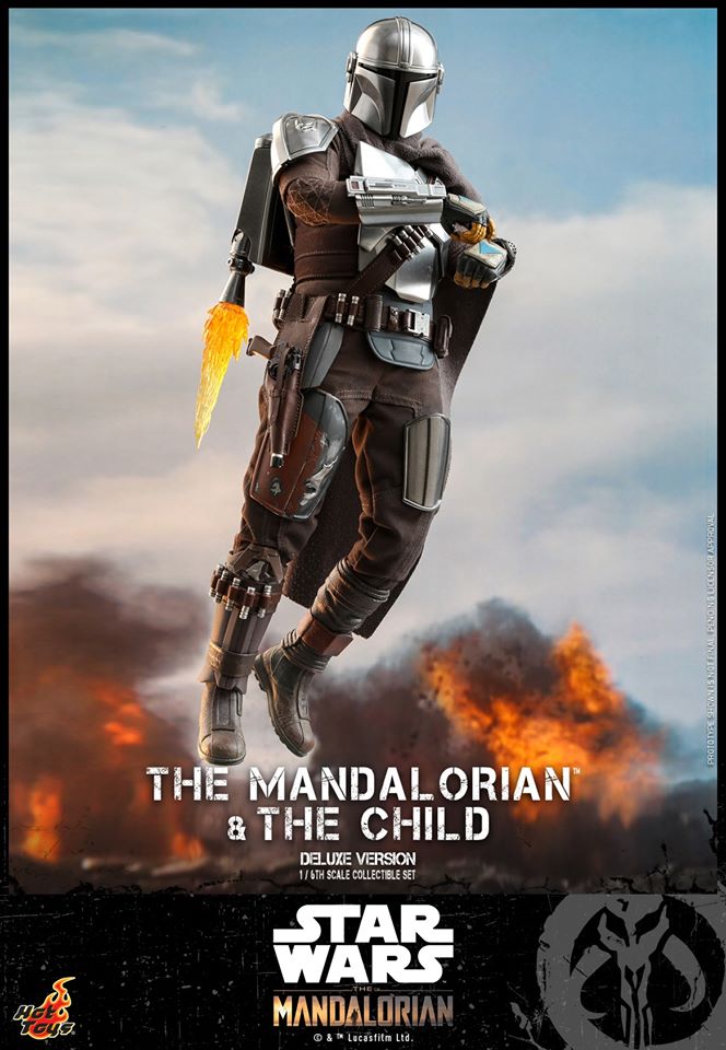 Hot Toys TMS015 The Mandalorian - The Mandalorian and The Child (Deluxe Version)