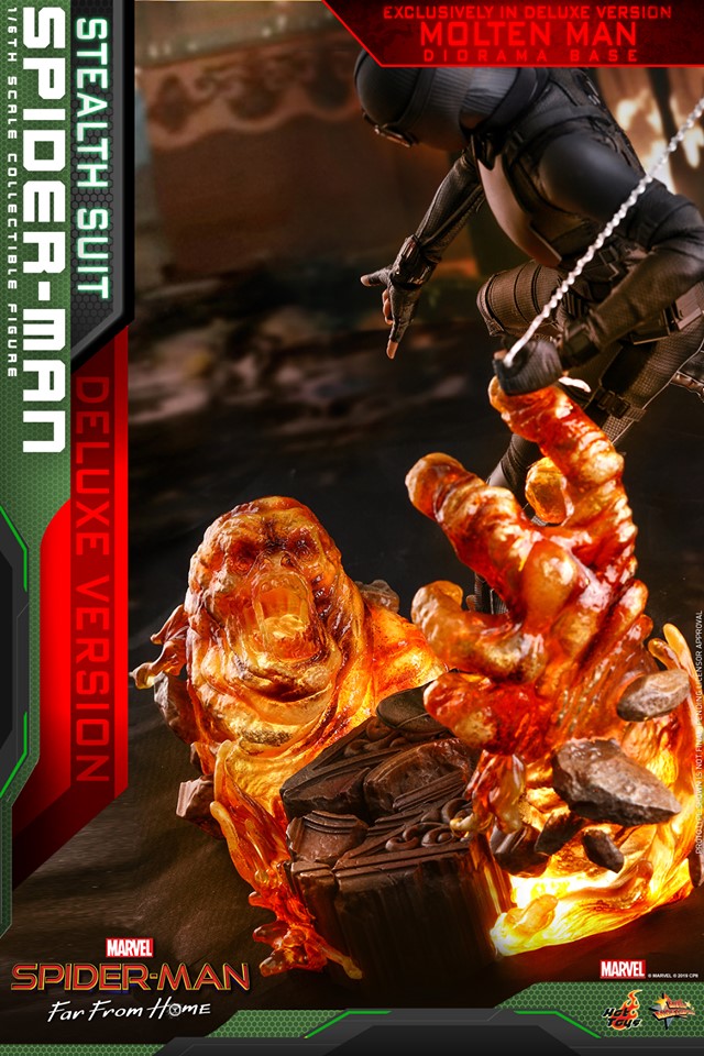 Hot Toys MMS541 Spider-Man: Far From Home - Spider-Man (Stealth Suit) (Deluxe Version)