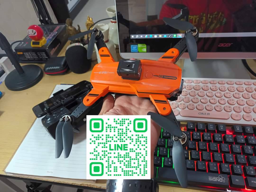 โดรนติดกล้อง JS23 Mini Drone มีแอพเชื่อมต่อมือถือ ถ่ายทอดสดออนไลน์มาภาคพื้นดิน