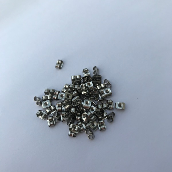 *กดติดตามมีส่วนลด* แป้นต่างหูผีเสื้อ สำหรับผิวแพ้ง่าย แน่นไม่หลุดง่าย ใช้ได้กับทุกวัสดุ_EB000