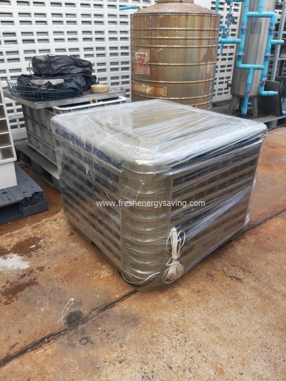 พัดลมไอเย็น, (EVAP) เป่าล่าง, 18AN1-D คุณภาพ เกรด A แรงลม 2 ระดับ