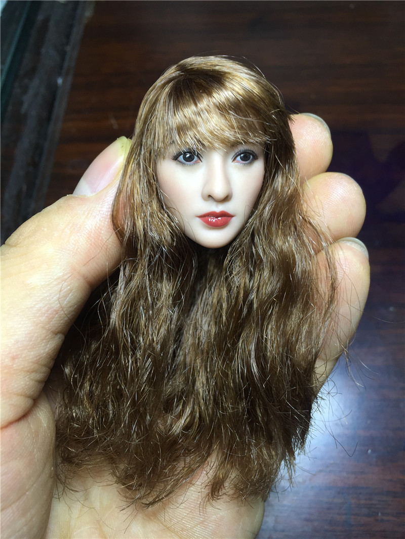 T-08C,D Asian beauty - Liu Yan head