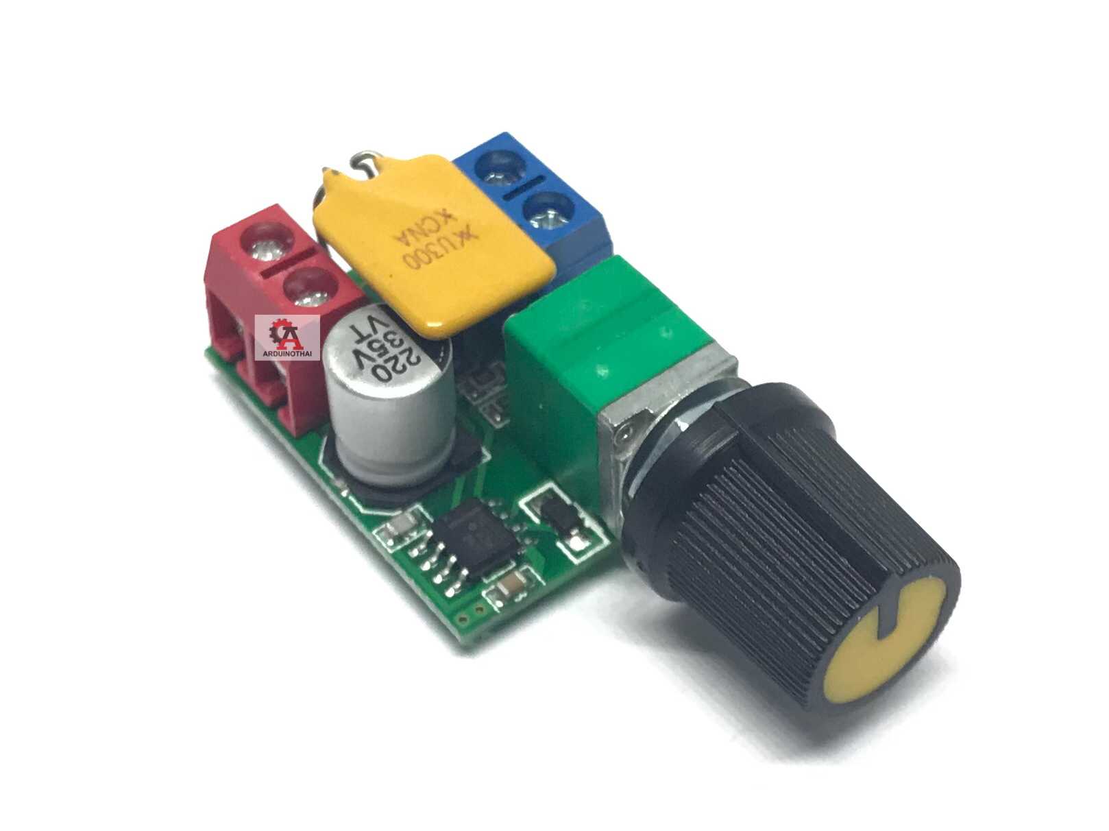 Mini DC Motor PWM Governor 3V6 12/24/35V 5A