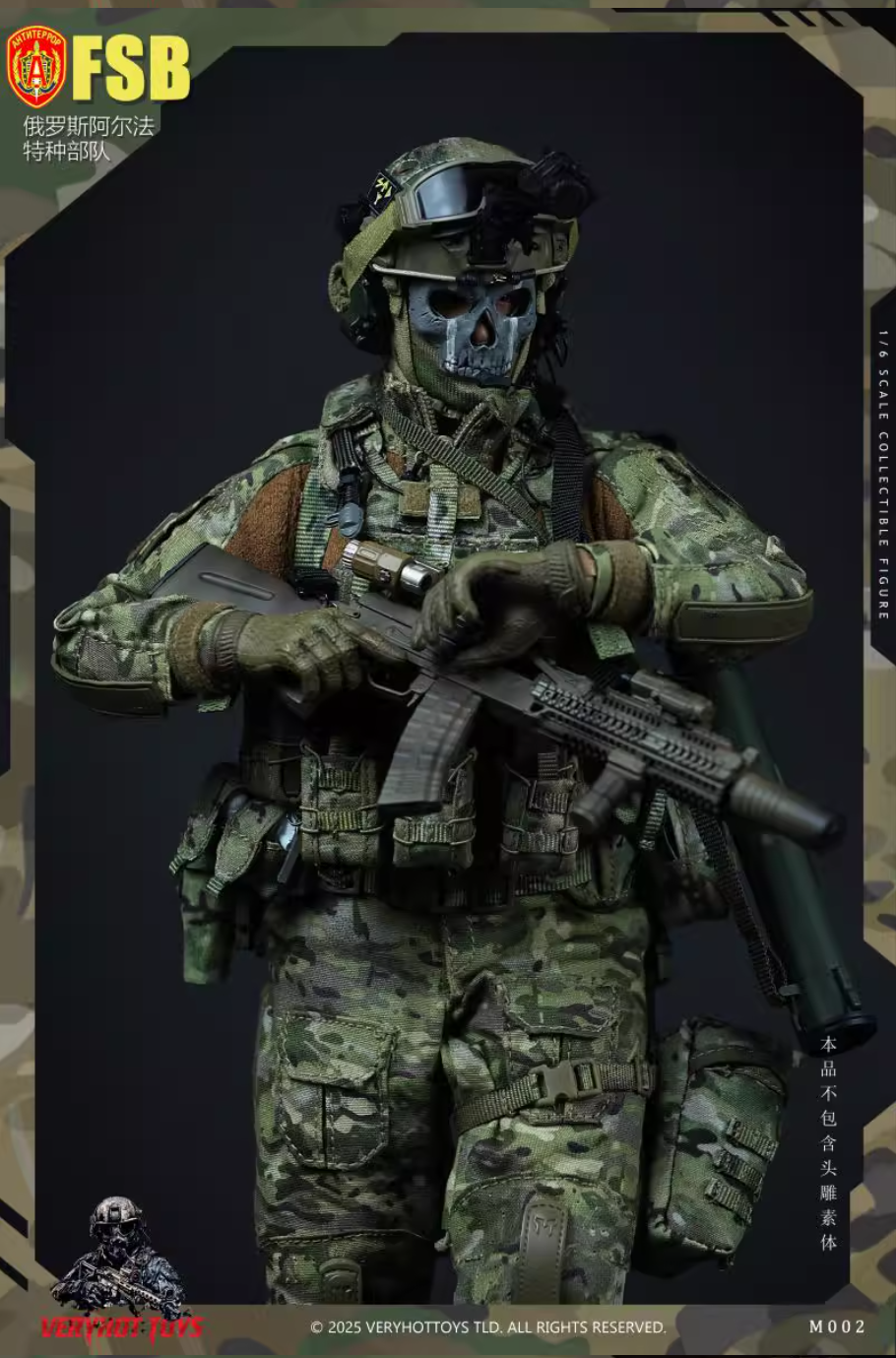 31/10/2568 VERY HOT VH-M002 Russian FSB Alpha Special Forces (Accessory Set)