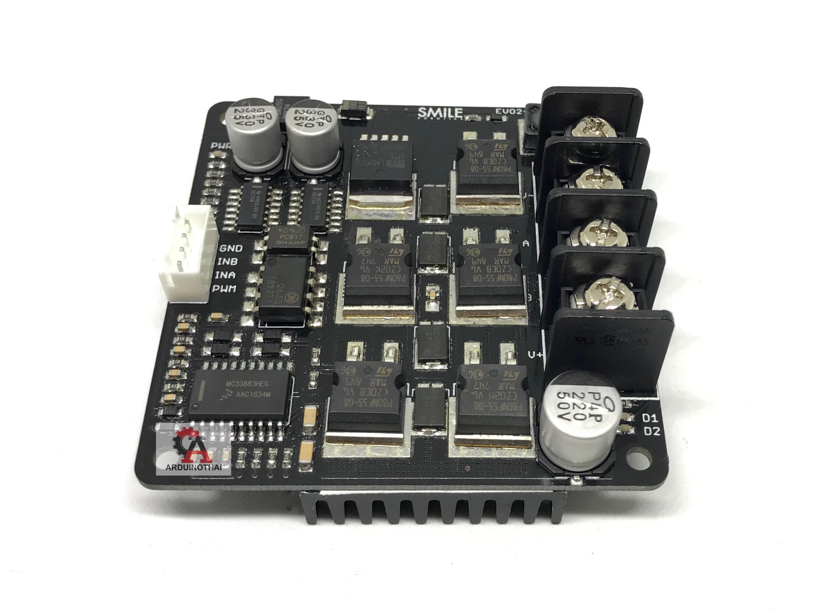 บอร์ดขับมอเตอร์ EVO24X50 Brushed DC Motor Driver