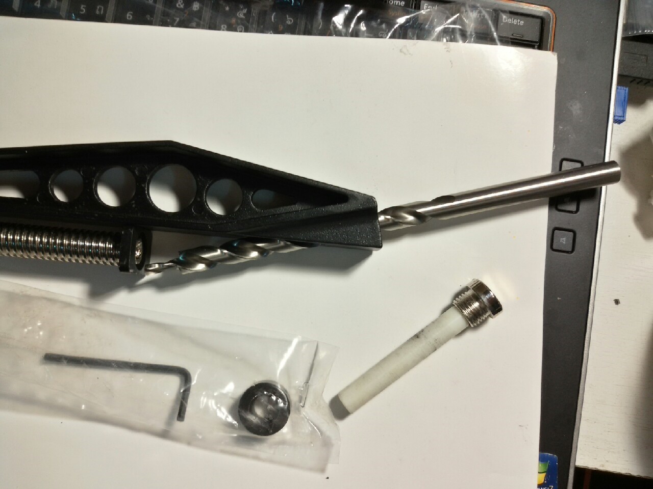 G05 จิ๊กเจาะเอียง อลูมิเนียม แบบเดี่ยว สำหรับงานประกอบไม้ เฟอนิเจอร์