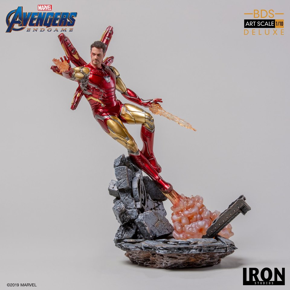 Iron Studios BDS Deluxe Art Scale 1/10 Avengers Endgame - Iron Man Mark LXXXV