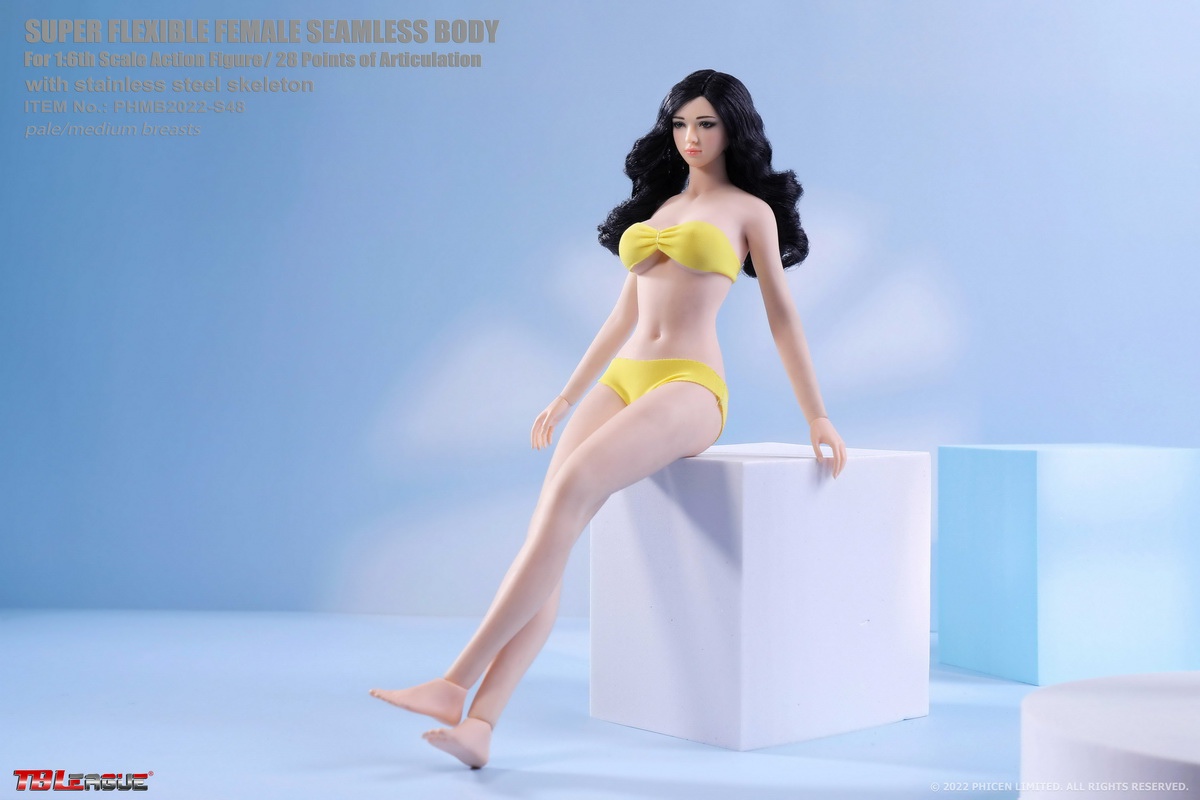 TBLeague PHMB2022-S48A 1/6 Pale Medium Breasts Body