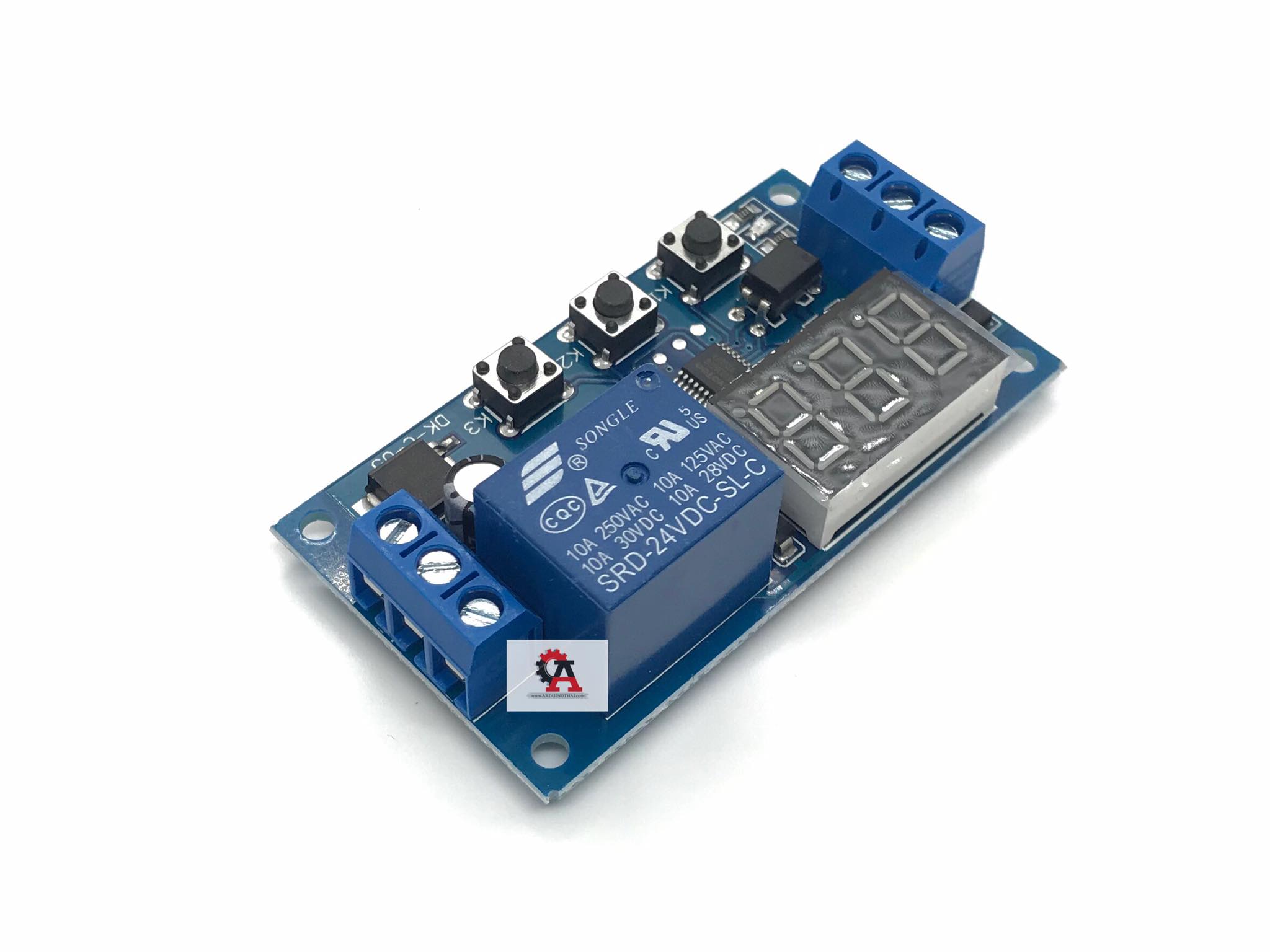 Timer Module 24V โมดูลตั้งเวลาเปิดปิด สต็อกไทยส่งไว
