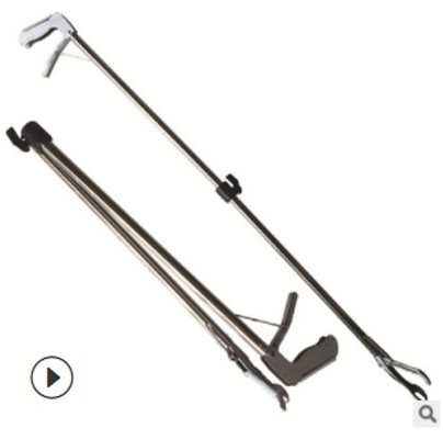 OT30M1 ไม้จับงู จับตุ๊กแก *** รุ่นพับได้ *** ไม้หนีบของระยะไกล ยา 1.2 เมตร แข็งแรง สะดวก ปลอดภัย มีติดบ้านไว้อุ่นใจ สำเนา