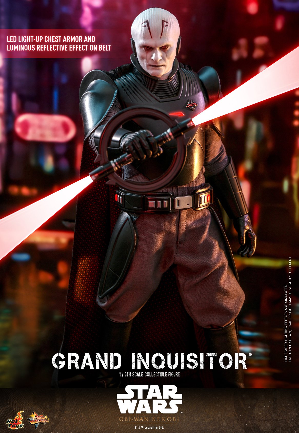 Hot Toys TMS082 1/6 Star Wars: Obi-Wan Kenobi - Grand Inquisitor
