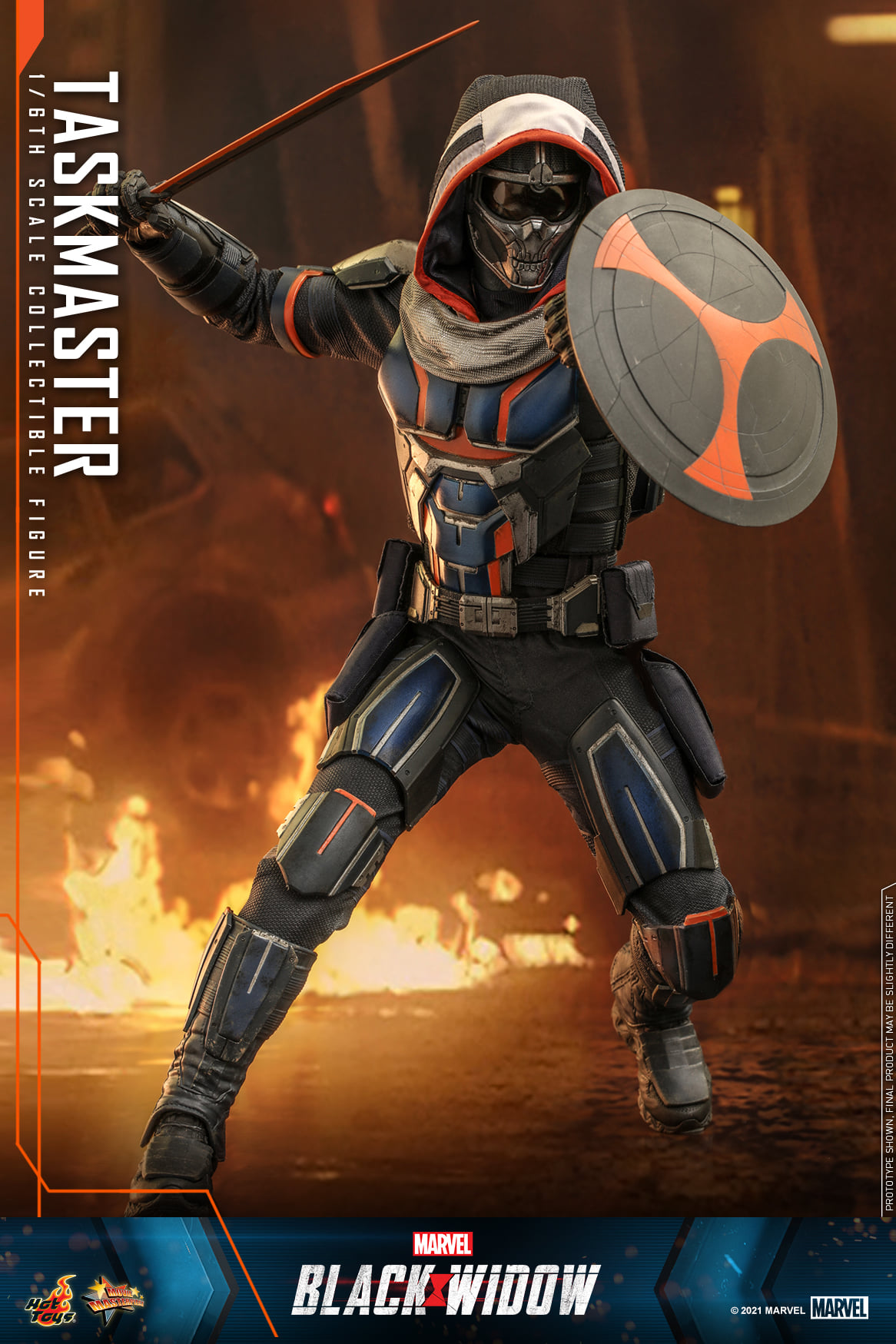 Hot Toys MMS602 1/6 Black Widow - Taskmaster