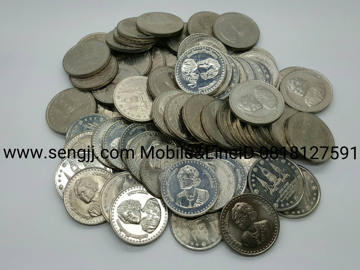 เหรียญกษาปณ์นิเกิลที่ระลึก 84 พรรษา สมเด็จพระศรีนครินทราบรมราชชนนี พ.ศ.2527