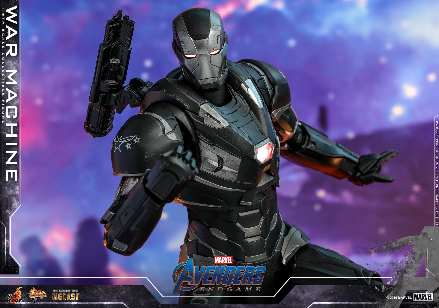 Hot Toys MMS530D31 Avengers: Endgame - War Machine