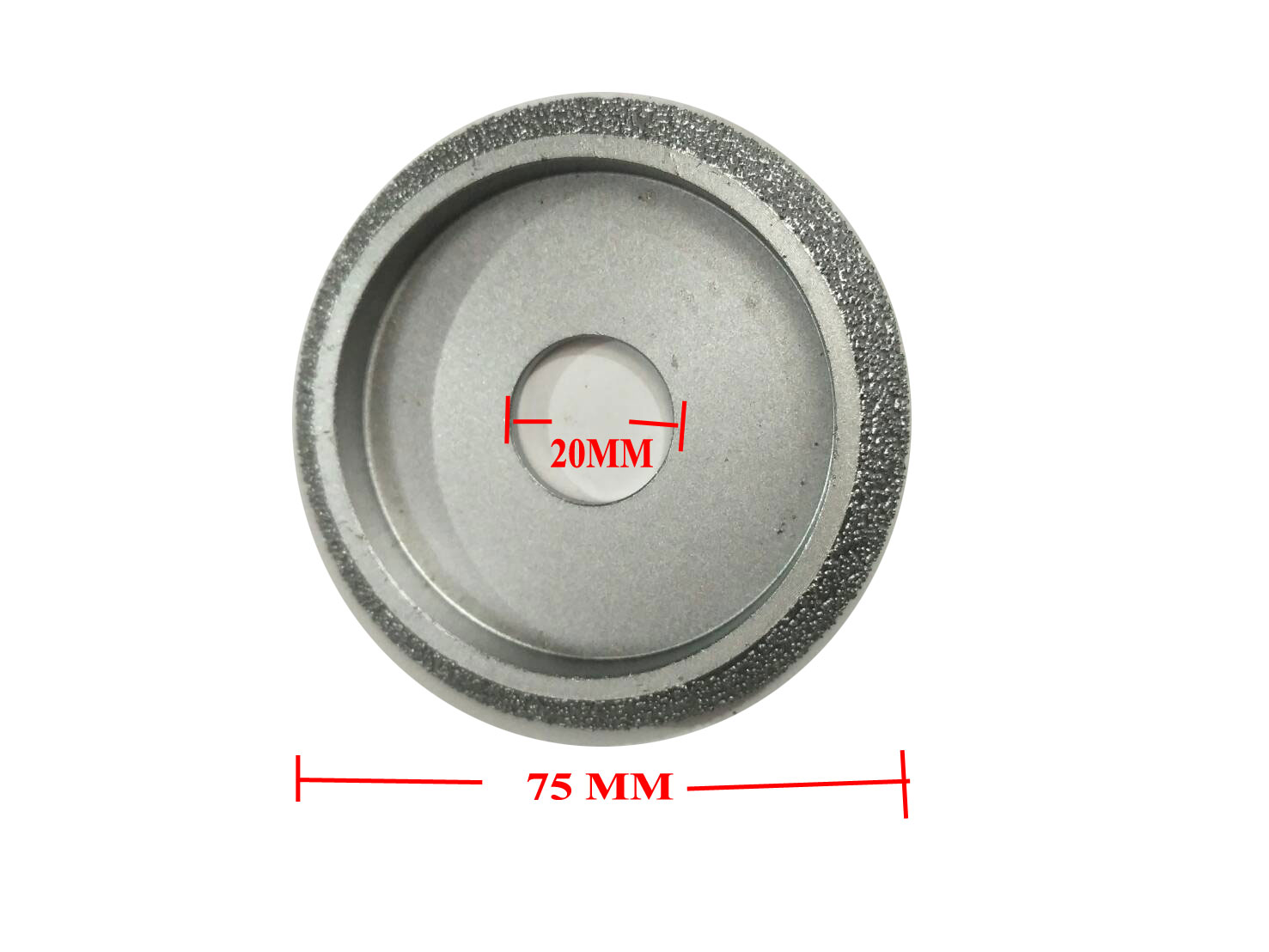 DG16 ชุดหินเจียร ลบคมขอบ กระจก กระเบื้อง แกรนิตโต้ 3 ใบ สำหรบัเครื่องเจียร 4 นิ้ว
