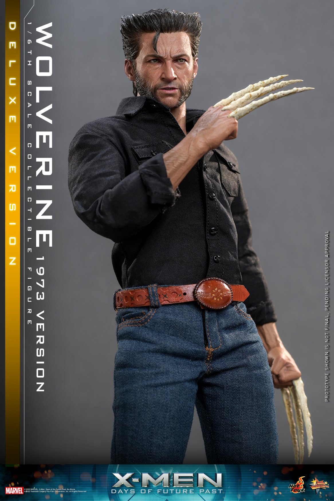 Hot Toys MMS660B 1/6 X-Men: Days of Future Past - Wolverine 1973 Version (Deluxe Version) [Special Edition Bonus]