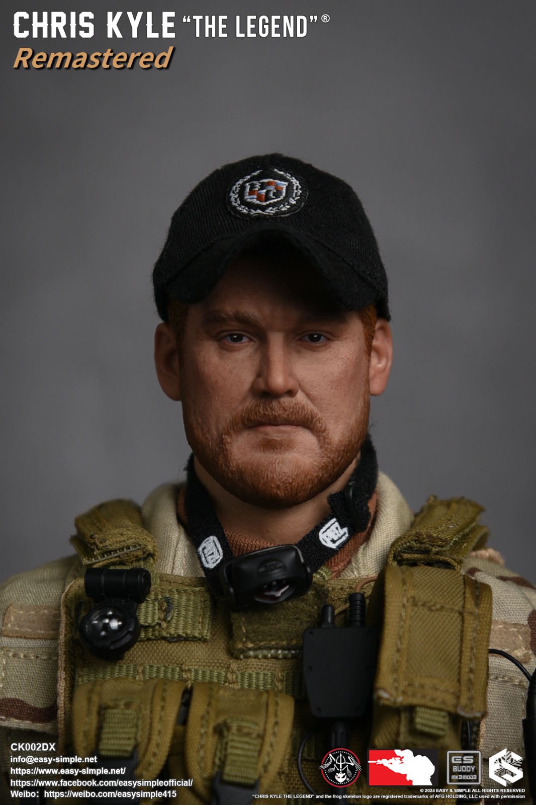 BlackOpsToys X Easy&Simple ES CK002DX Chris Kyle "The Legend" Remastered (Deluxe Version)