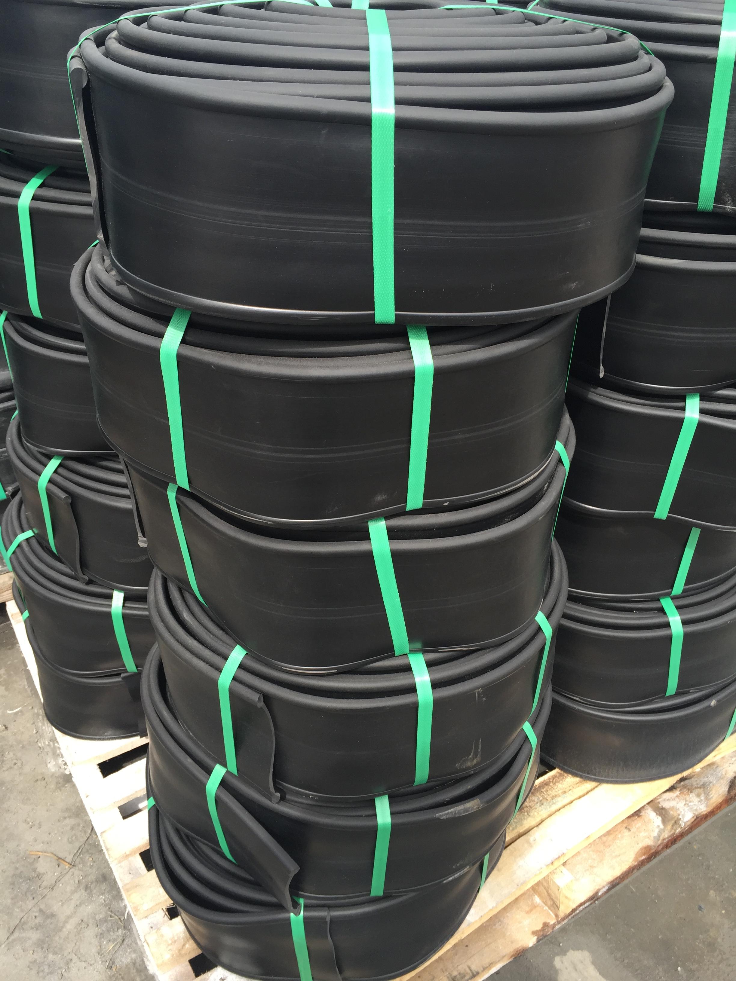 B6b PVC Waterstop 6 นิ้ว 2 ปุ่ม หนา 9.5 มม.(25 เมตร)