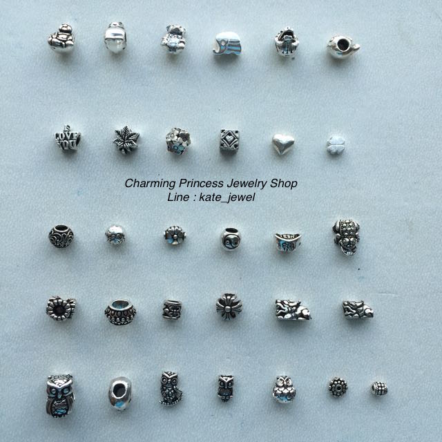 ตัวคั่นดอกไม้สไตล์แพนดอร่า Lily Pandora Inspired 925 Sterling Silver